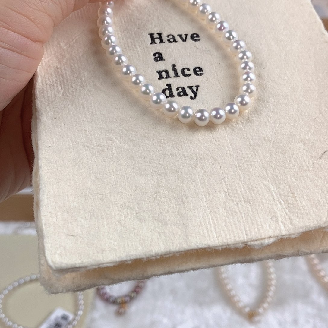 未镶嵌手绳淡水珍珠