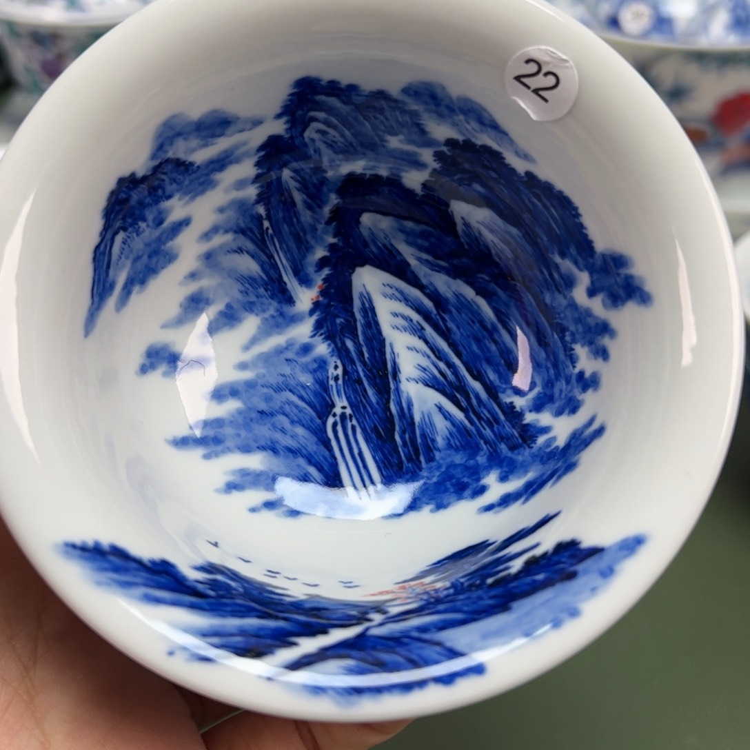 杯景德镇纯手绘茶具