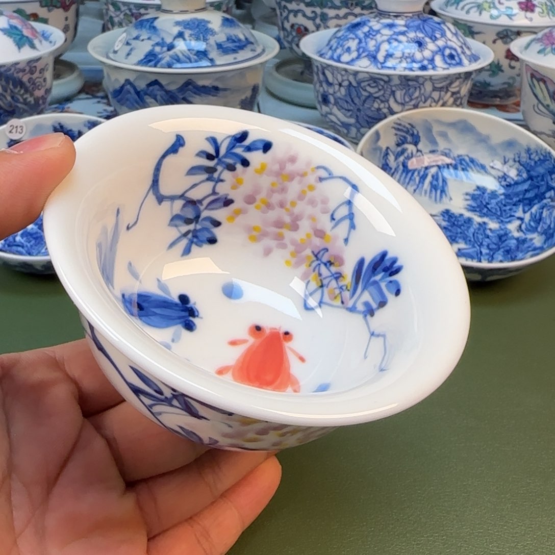 景德镇手绘茶器闪购217