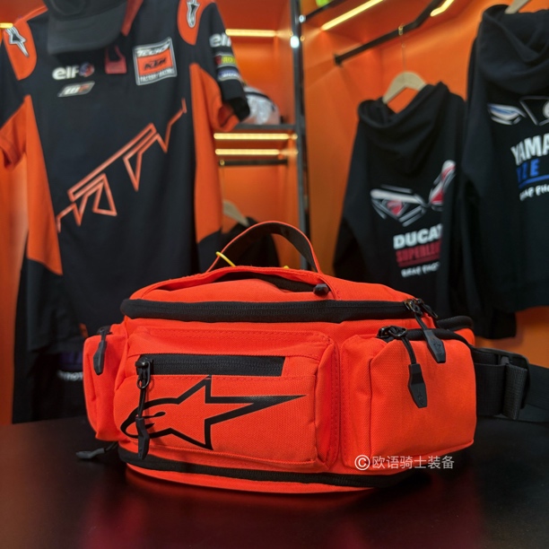 【尼龙考杜拉户外级防水面料】a星骑行包可40斤承重不变形 带磁吸扣