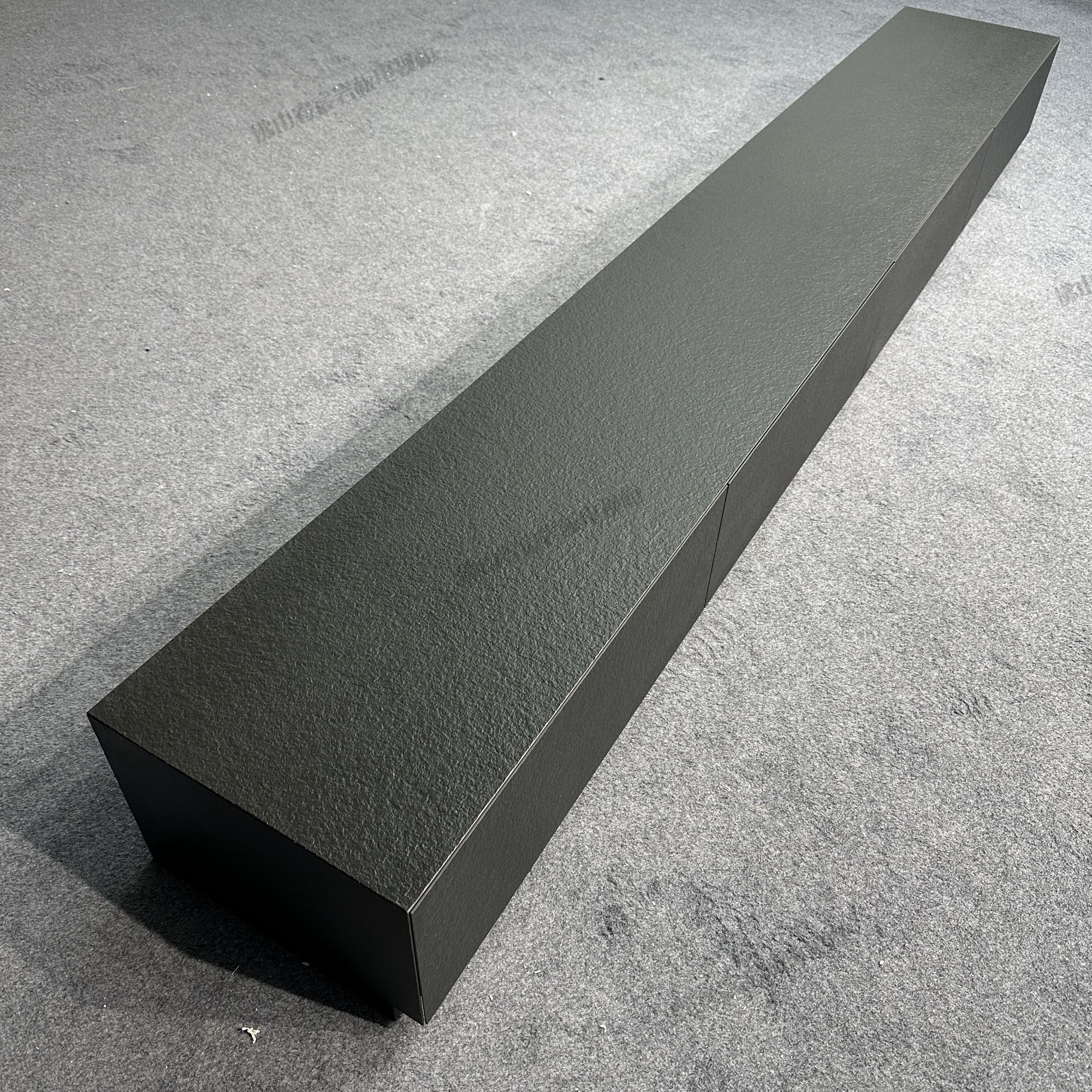 2025新款2.4米极简海棠角岩板电视柜圆弧热弯电视柜抽屉电视柜