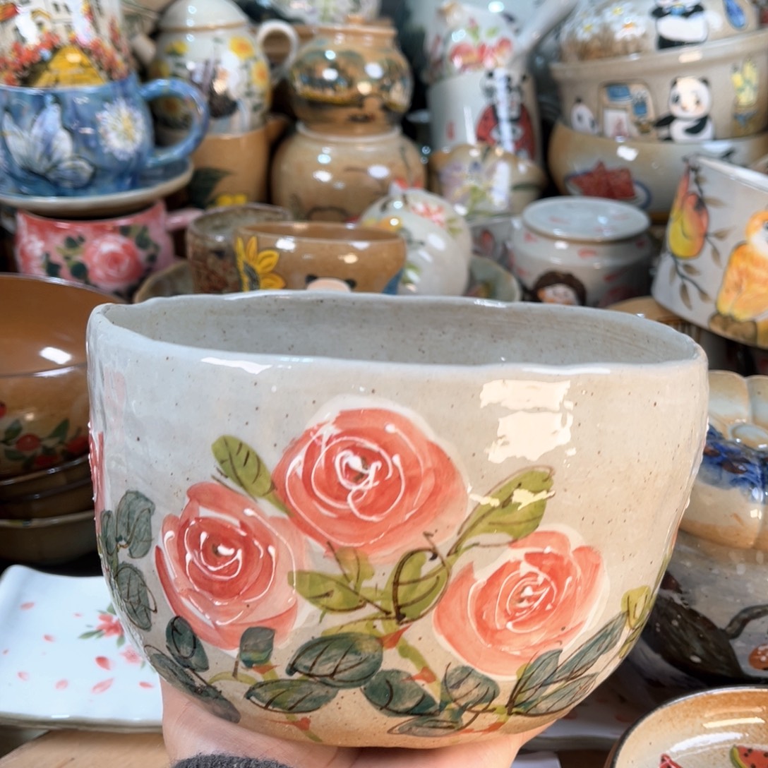 景德镇手工手绘杯