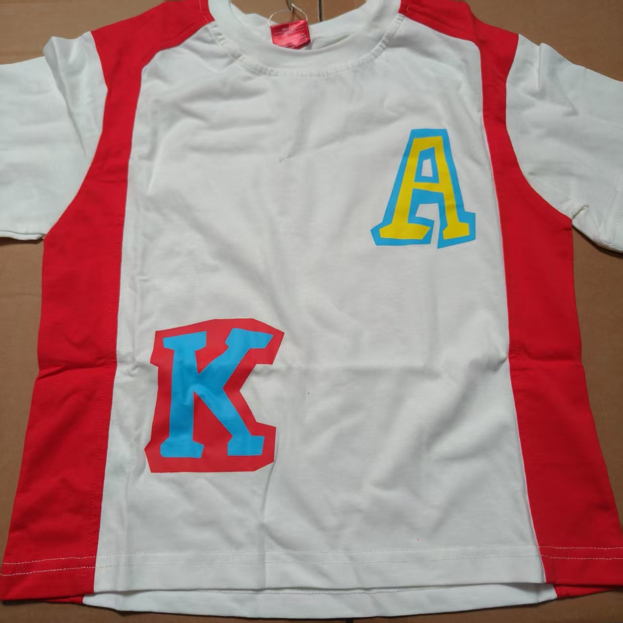 短袖t恤男女2025新款夏季男女童同款运动休闲半袖运动上衣040