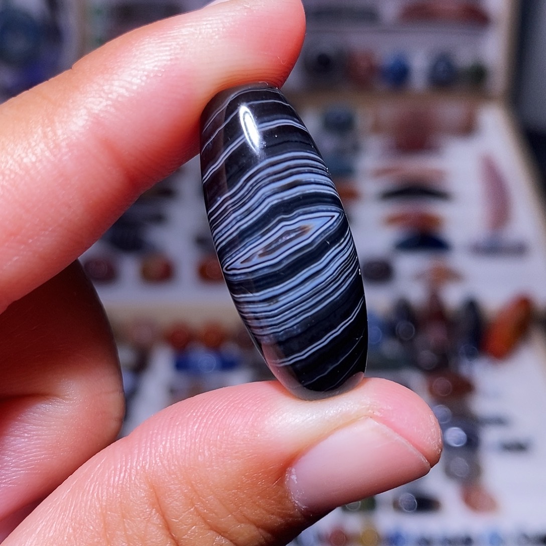 玛瑙未镶嵌吊坠…..