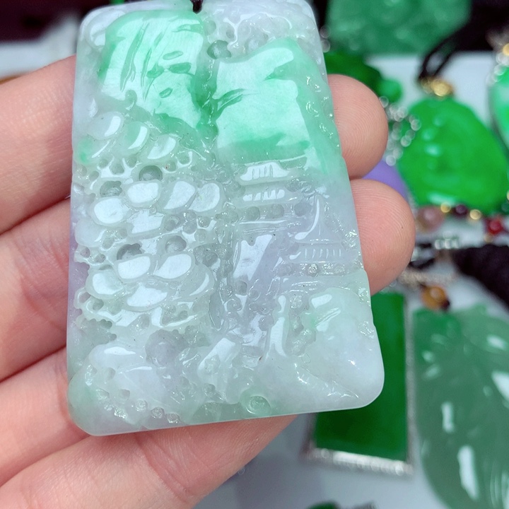 翡翠吊坠(不含链)未镶嵌