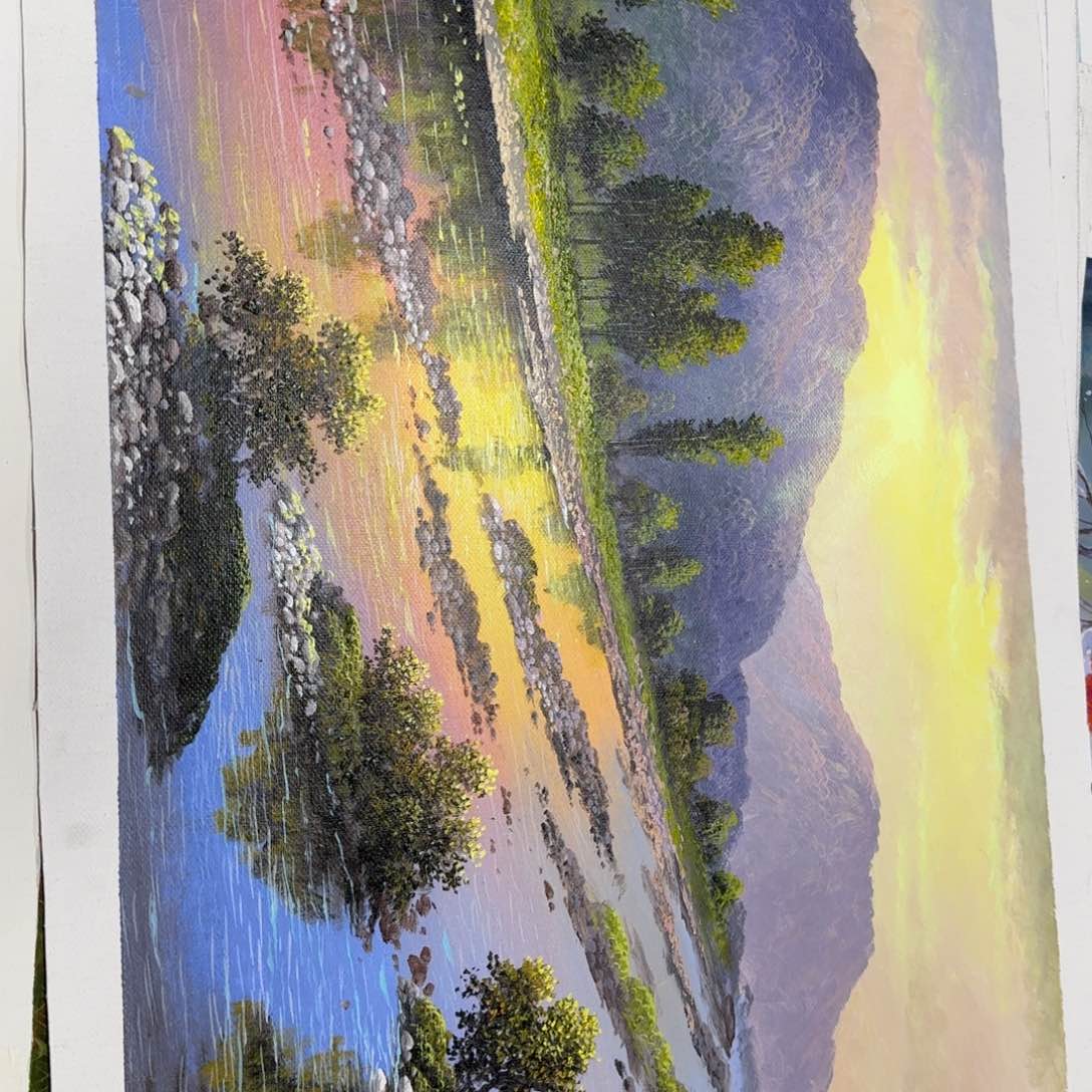 油画优惠活动开始啦。好