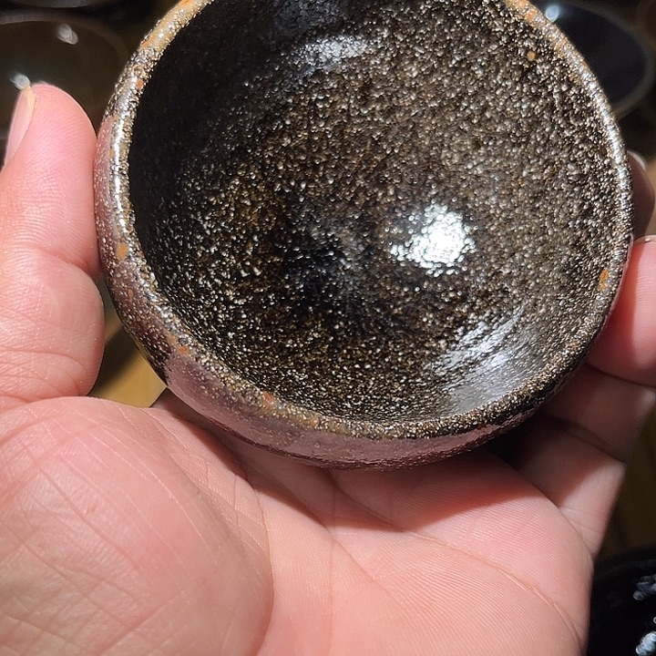 笨***带传统原矿釉柴烧建盏