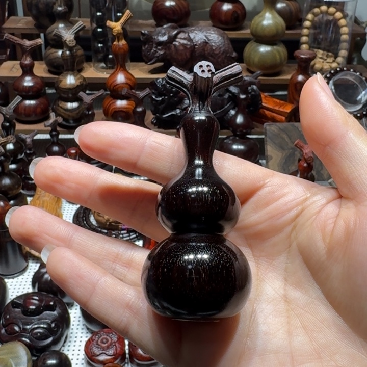 一***松木印度小叶紫檀檀香紫檀葫芦