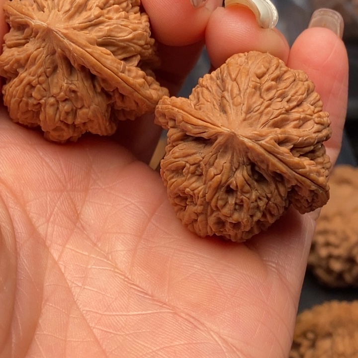 葡***萄把件文玩核桃密文