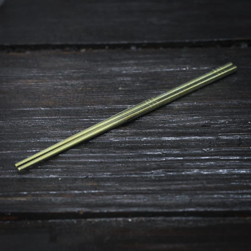 金色228mm茶道配件-Q5389