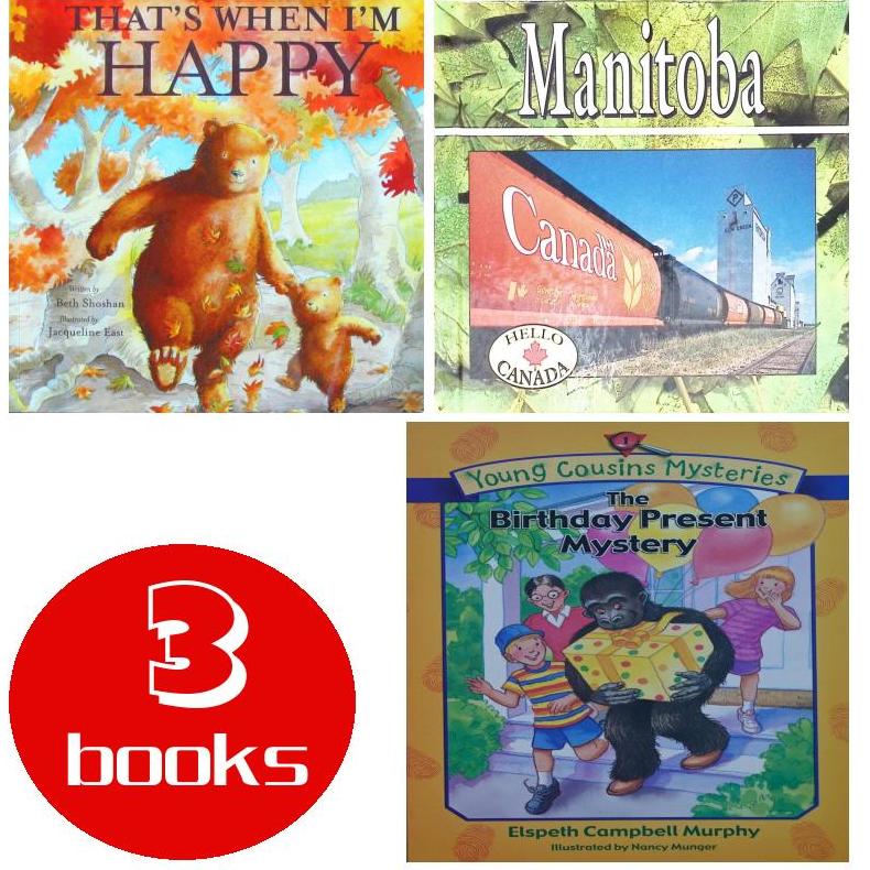 英文原版绘本3本l940214169