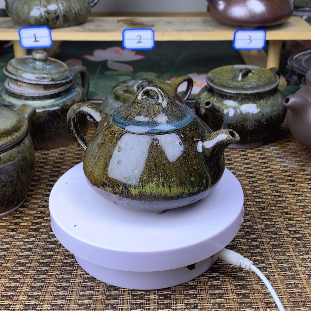 木***，紫砂茶壶裸烧紫砂壶