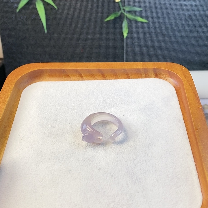 玛瑙/玉髓未镶嵌戒指