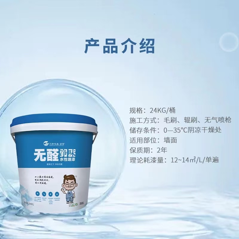 无醛净味水性墙漆环保防霉抗碱内墙漆