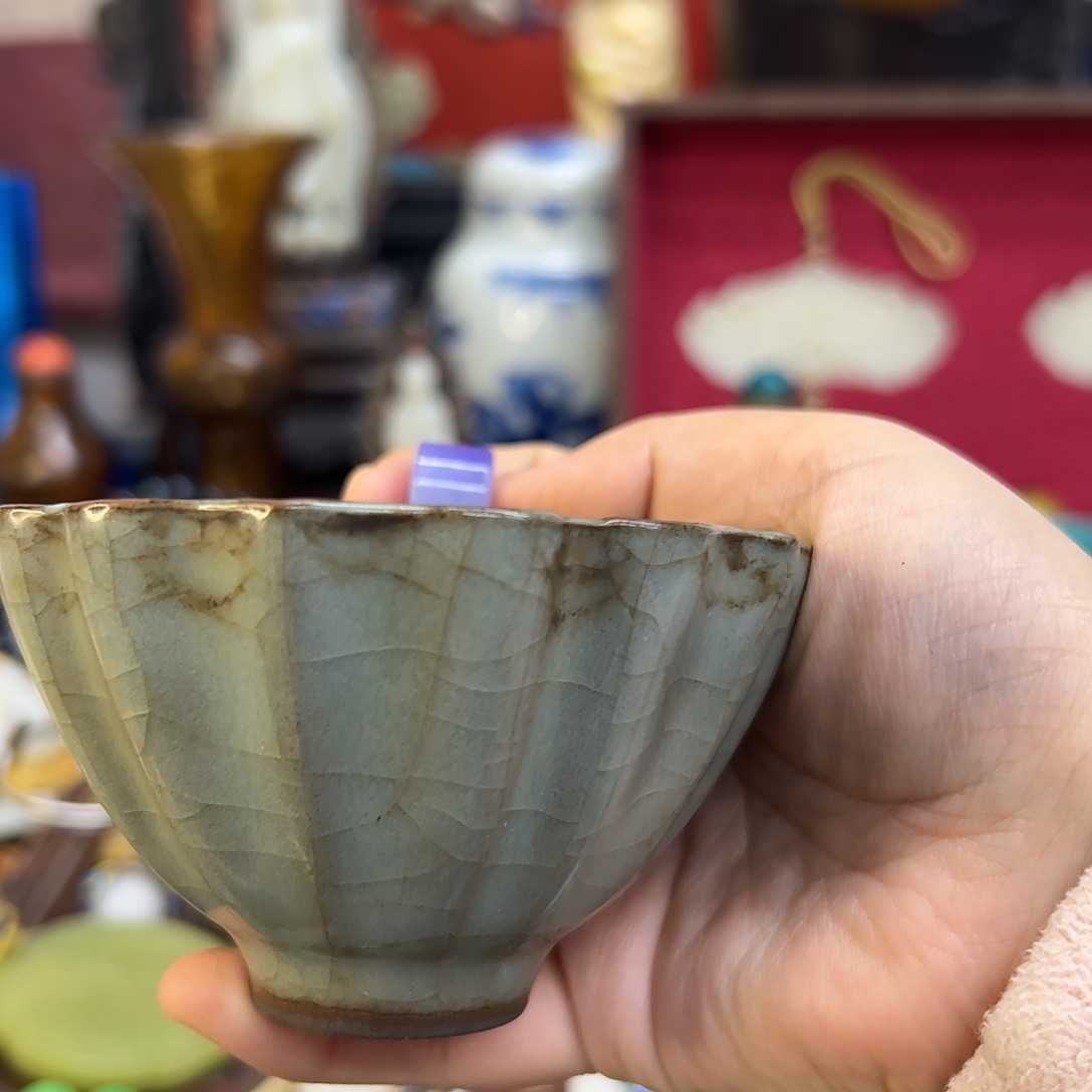 花***乐瓷杯：紫砂壶茶具套装