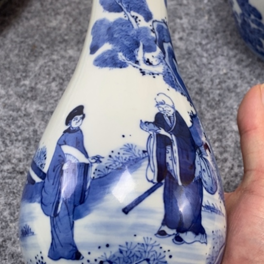 瓷片飞*陶瓷瓷器摆件11