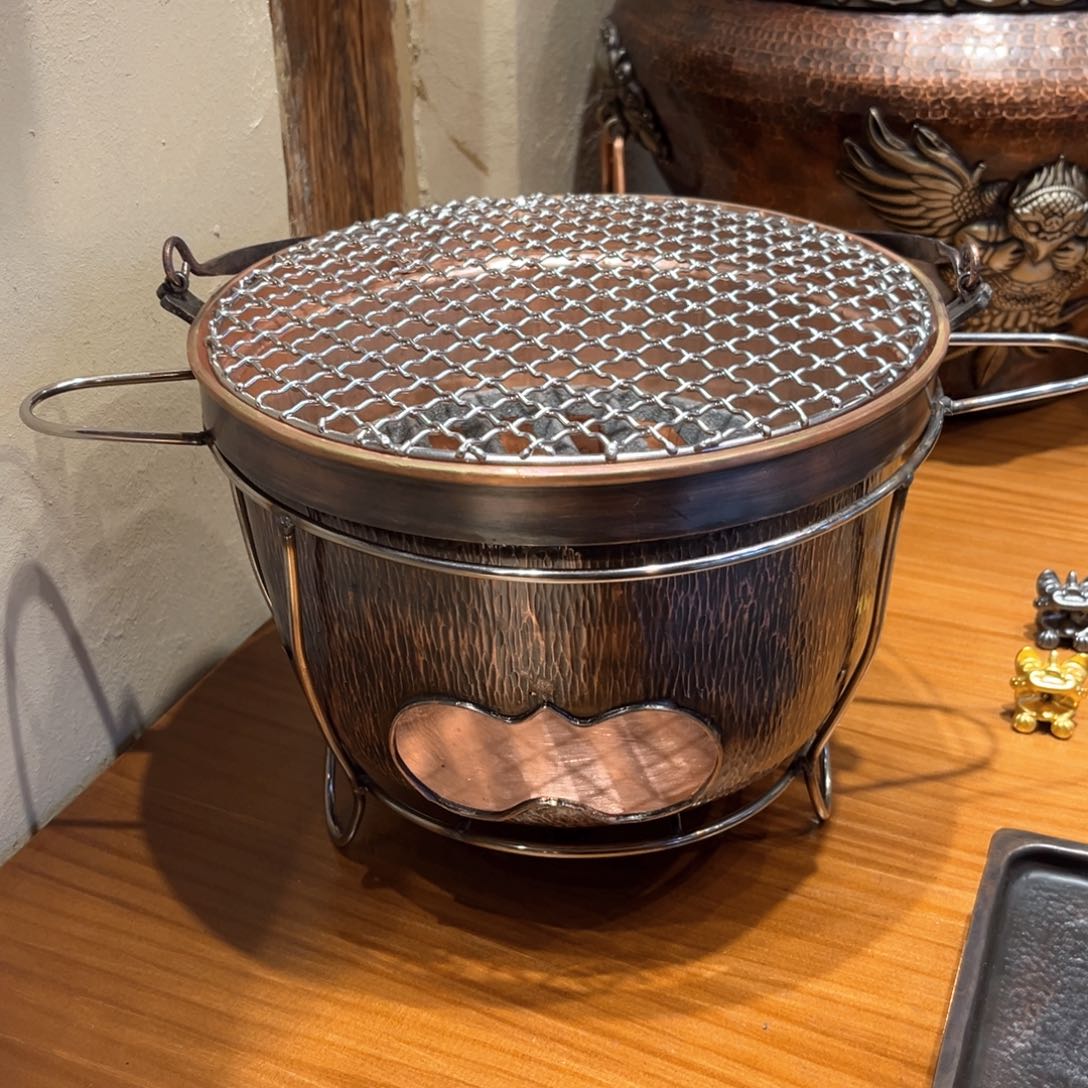 24复古提梁炉子手工锻打工艺