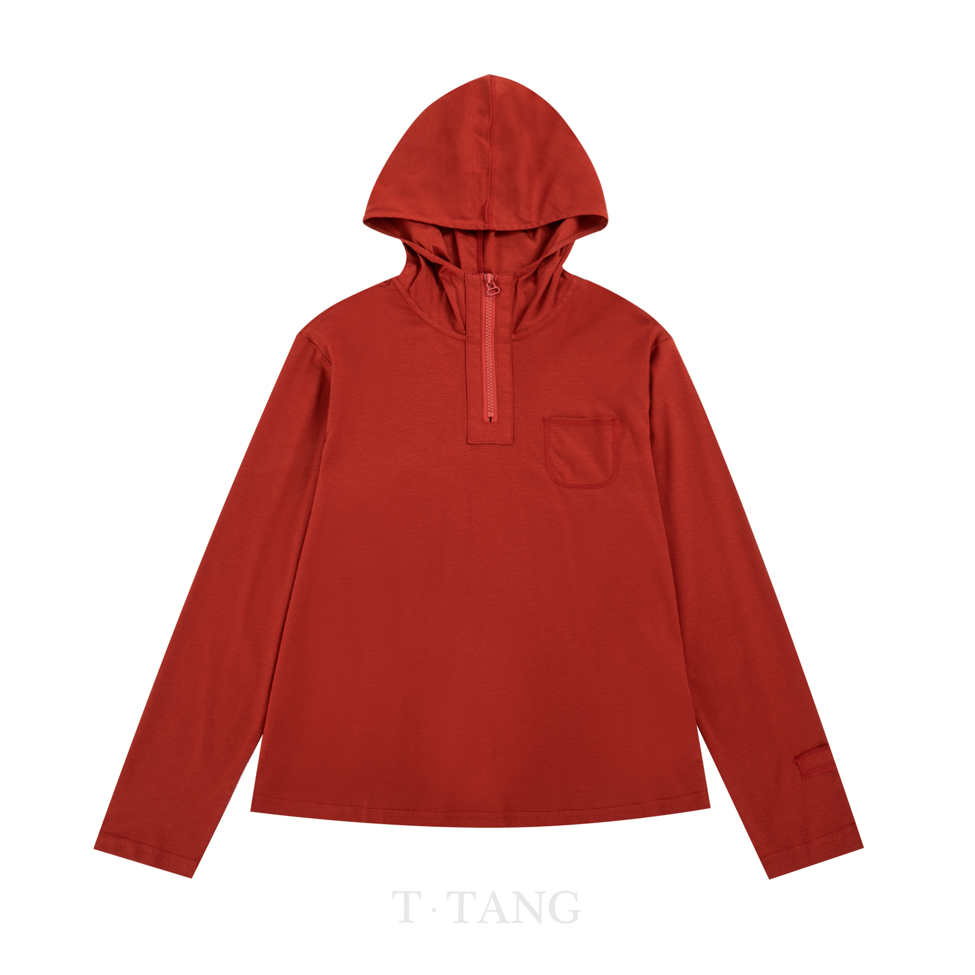 早秋时尚亲肤舒适百搭连帽套头卫衣【5066】