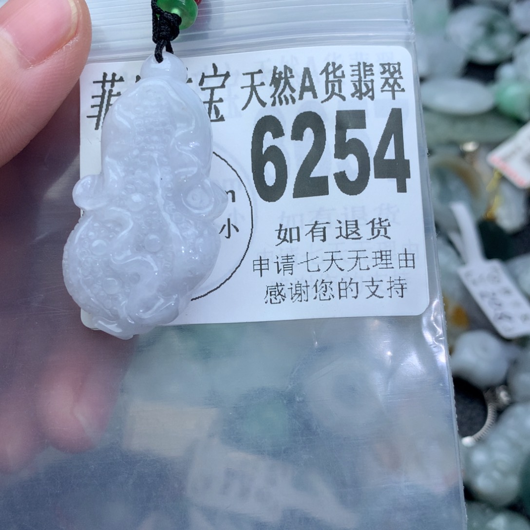 翡翠颈饰未镶嵌6254。