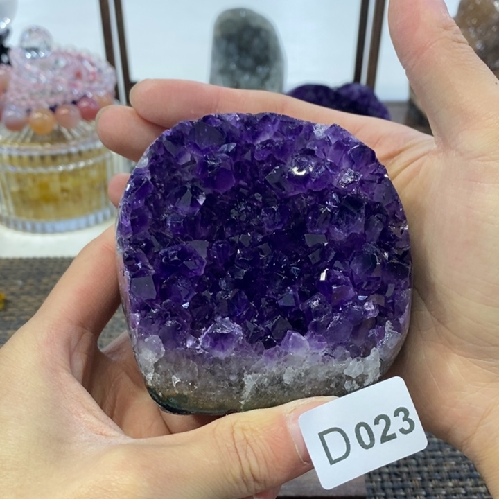 紫晶摆件摆件未镶嵌