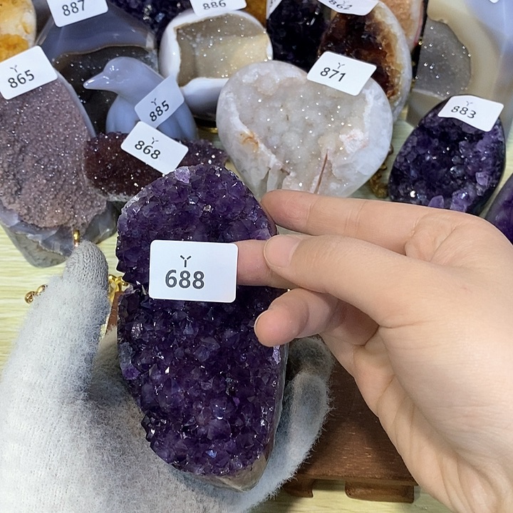 紫晶大型摆件（非配饰）未镶嵌