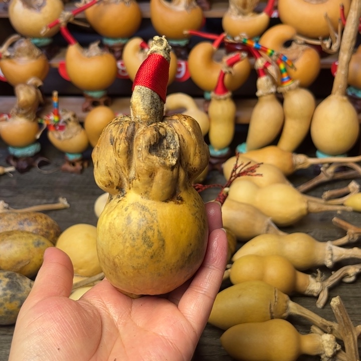 烟***火瑕疵葫芦花皮葫芦