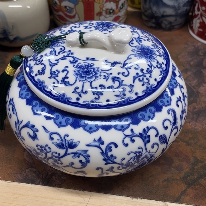 陶瓷罐茶叶罐密封罐储物罐