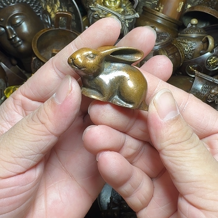 铜器摆件收收藏藏