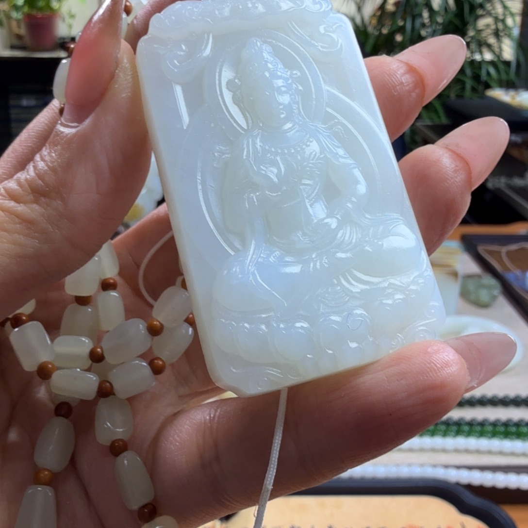 和田玉挂件未镶嵌勇**前