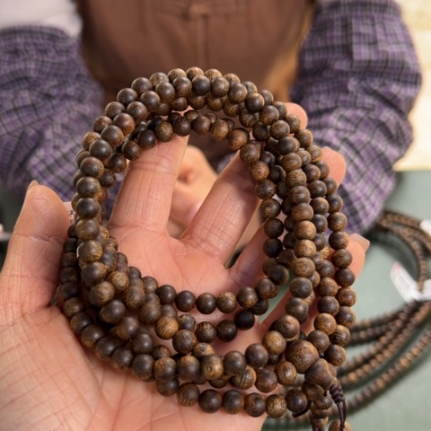 沉香手串蓝宝石沉浮14克卡0.6多样性发1条