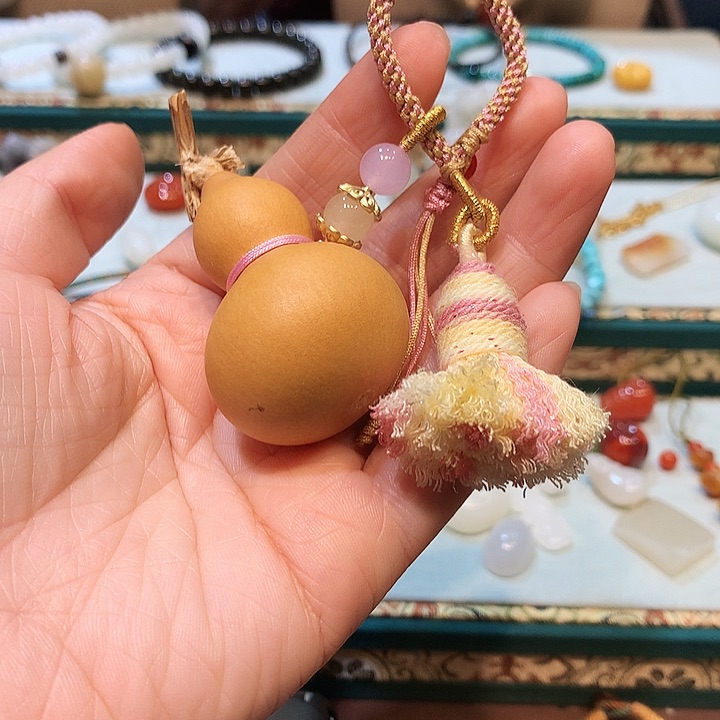 玉挂件车挂手工绳