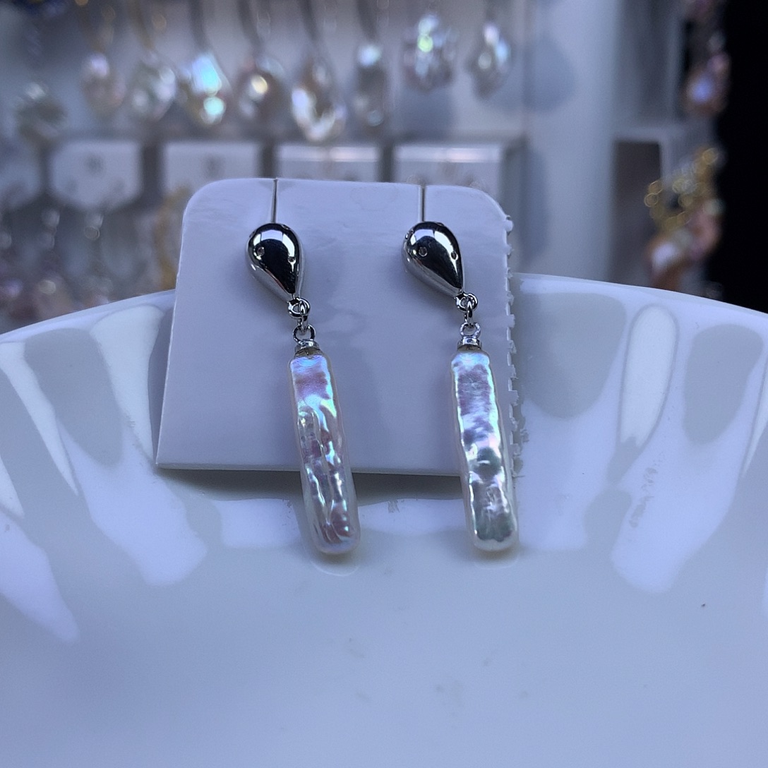 耳饰淡水珍珠合金福利4494