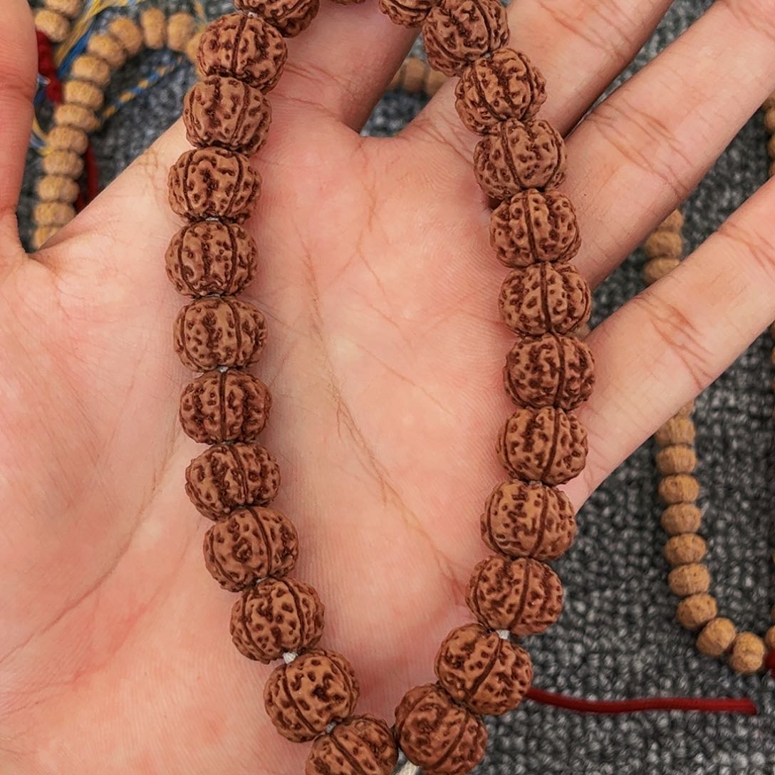 金刚菩提手串凹底梅花