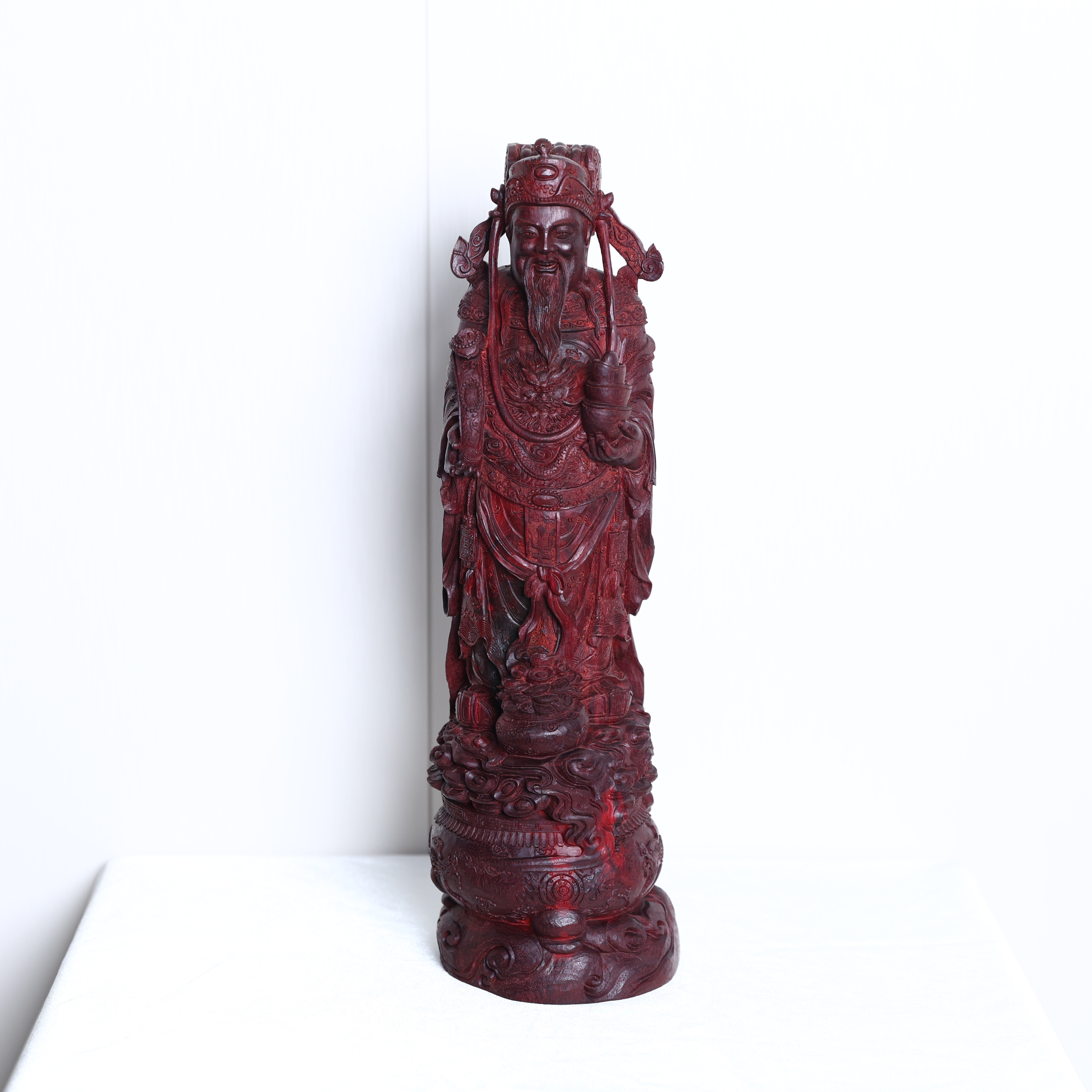 z28654 印度小叶紫檀-财神爷