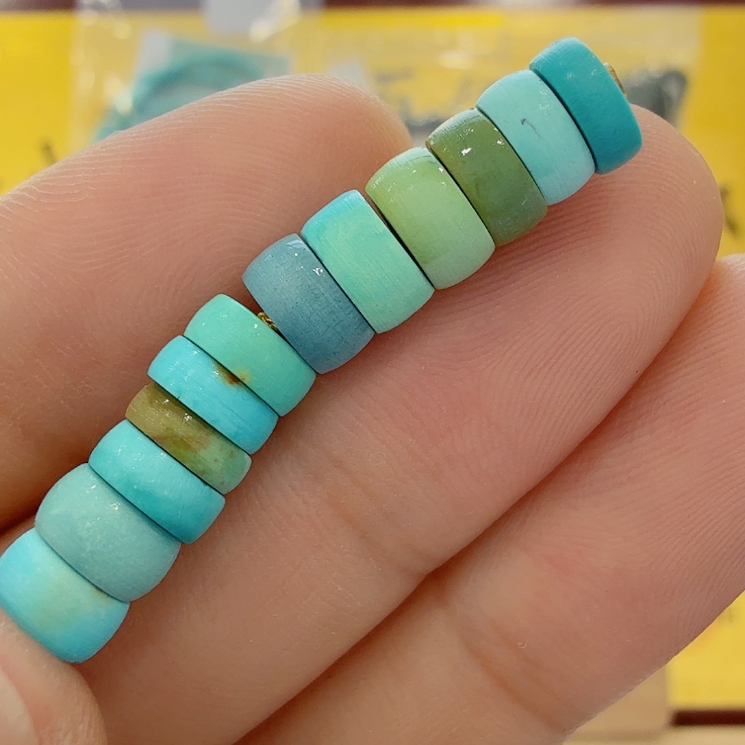 绿松石未镶嵌配饰