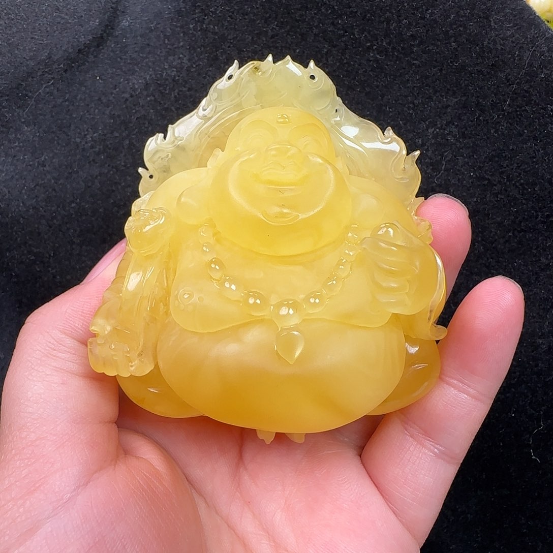 蜜蜡未镶嵌珠宝奇石