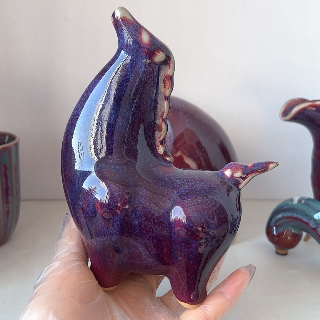 摆件郑家钧窑摆件