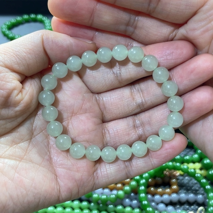 和田玉手链未镶嵌