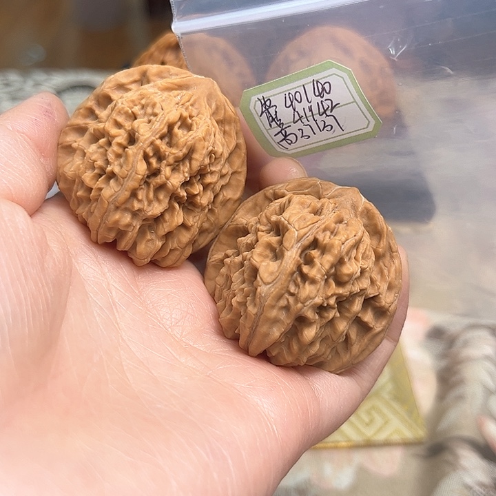 文玩核桃把件四座楼