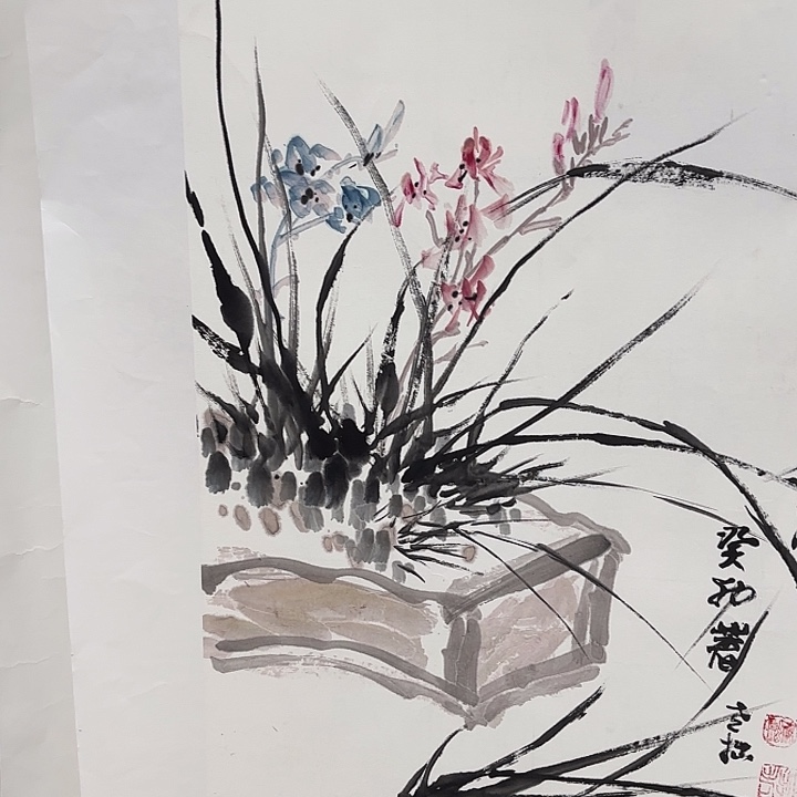 国画花鸟等动物为主料制作