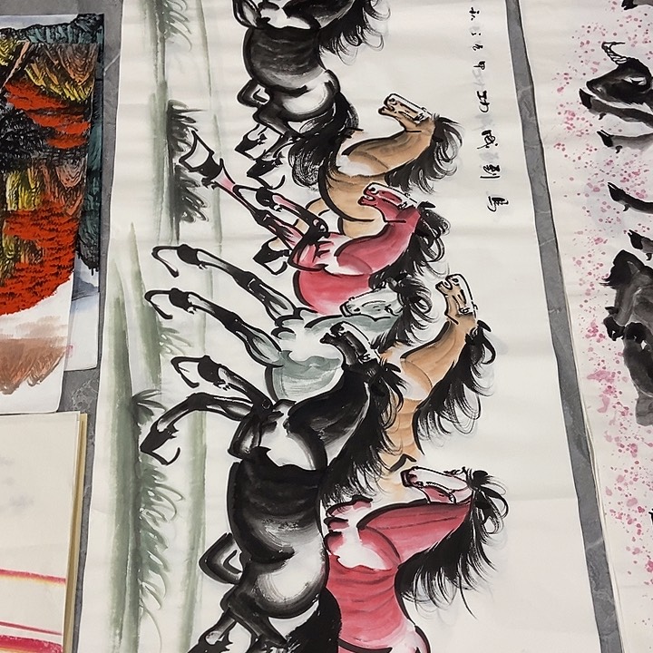 三个张画廊直播间！