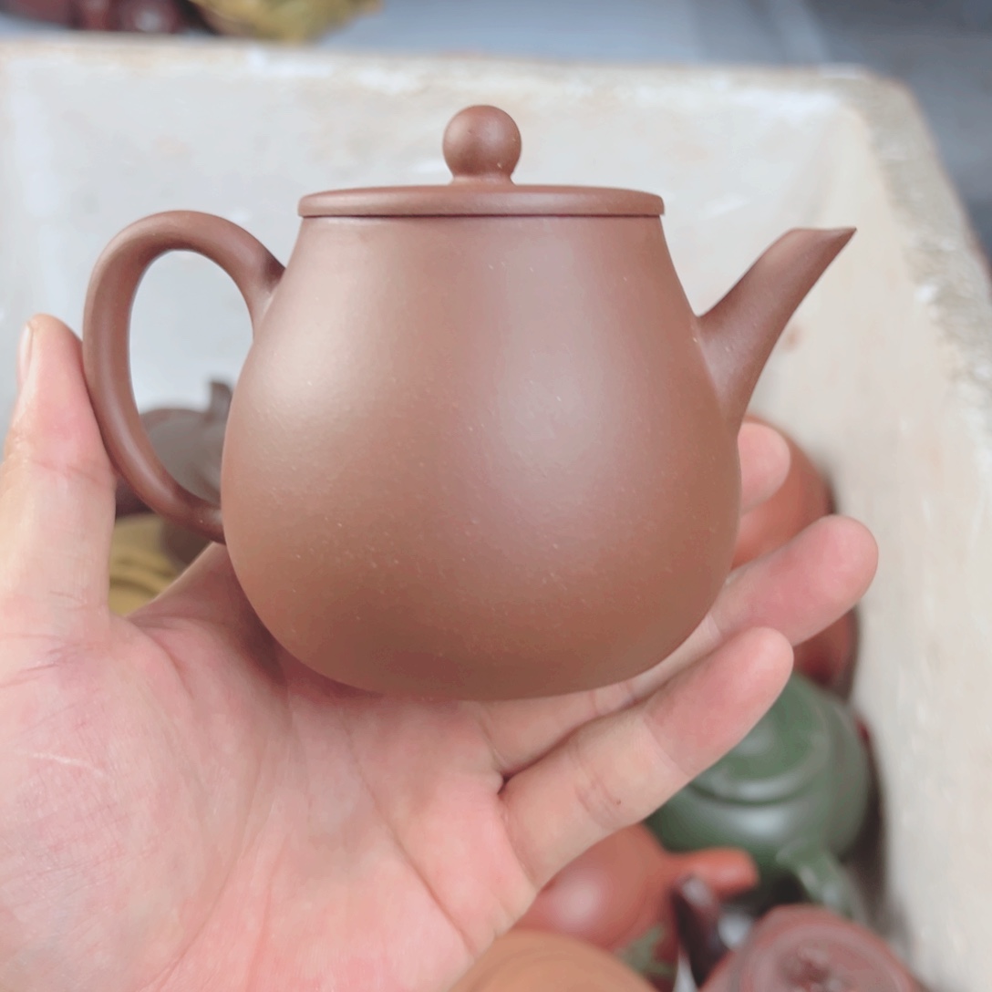 茶壶紫砂宜兴原矿紫砂壶150毫升容量