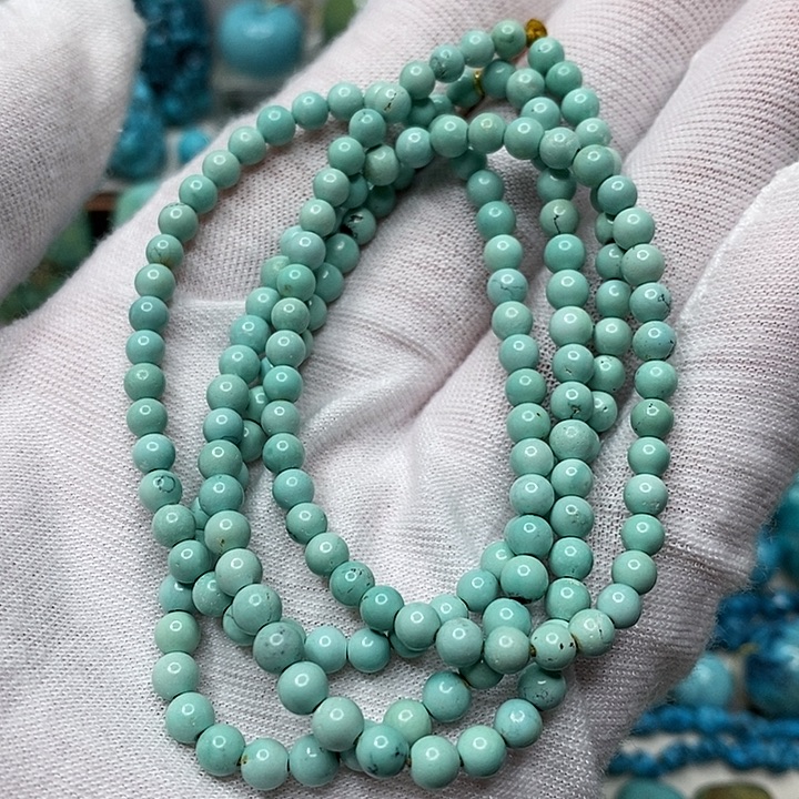 绿松石未镶嵌天然原矿 地大质检