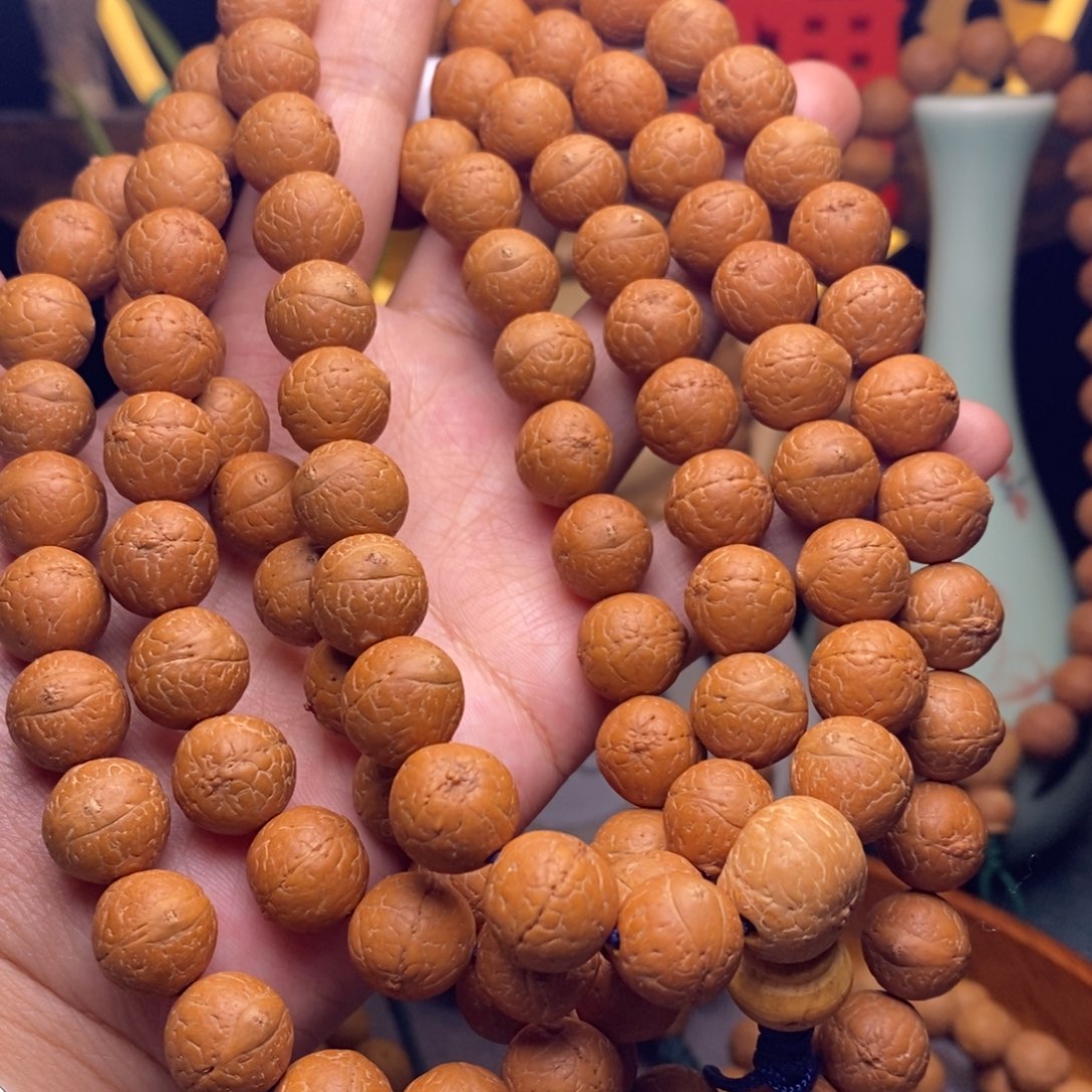 凤眼菩提手串11.5➕脖挂108新籽