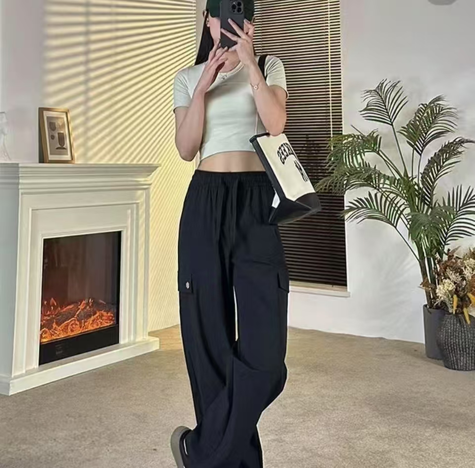 【68912】冰皮零压工装裤（直播实物为主）