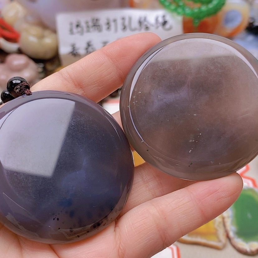 【闪购商品】未镶嵌玛瑙/玉髓珠宝半成品g****r