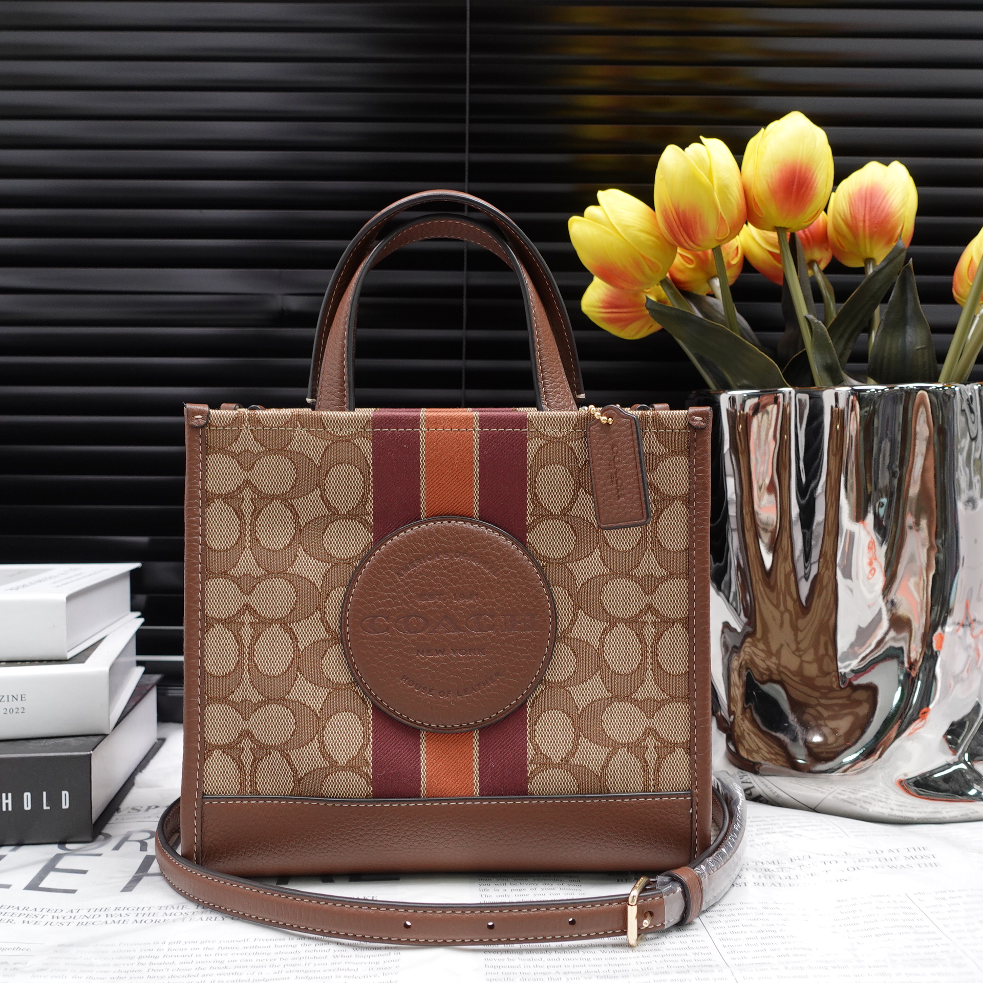 95新 COACH/蔻驰 单肩包/T10288032