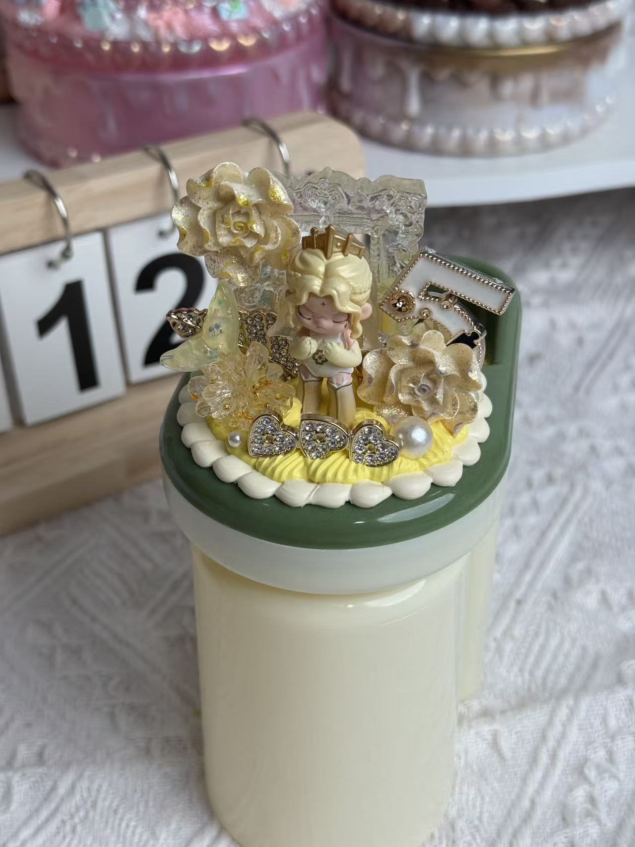 奶油胶洗漱套装       