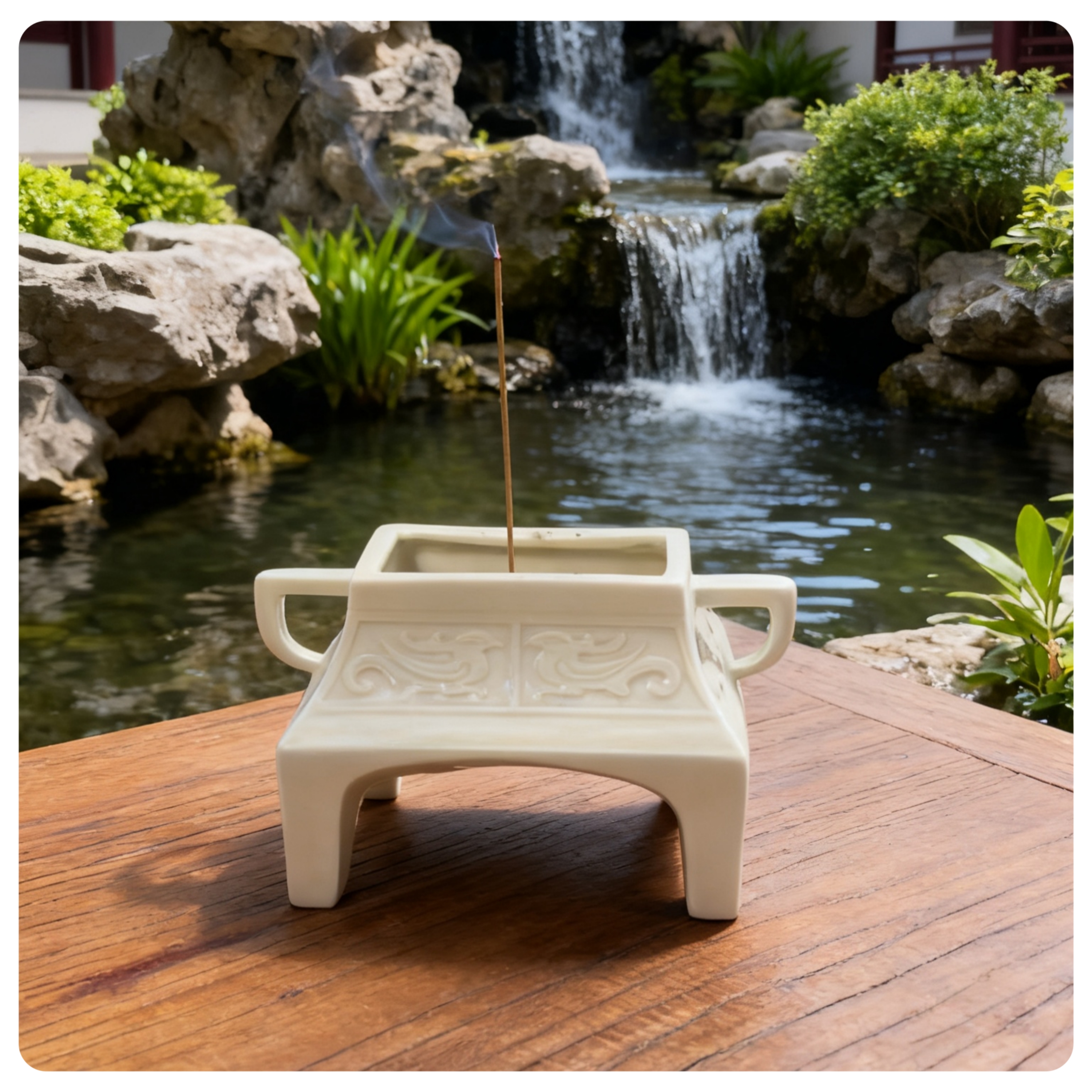 定窑工坊 玩家馆藏级 台几炉 复古 复刻 方器 高货 香炉         