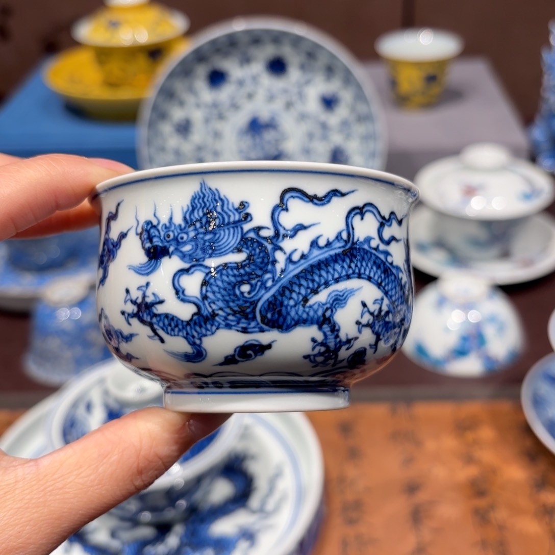 瓷片景德镇纯手工手绘